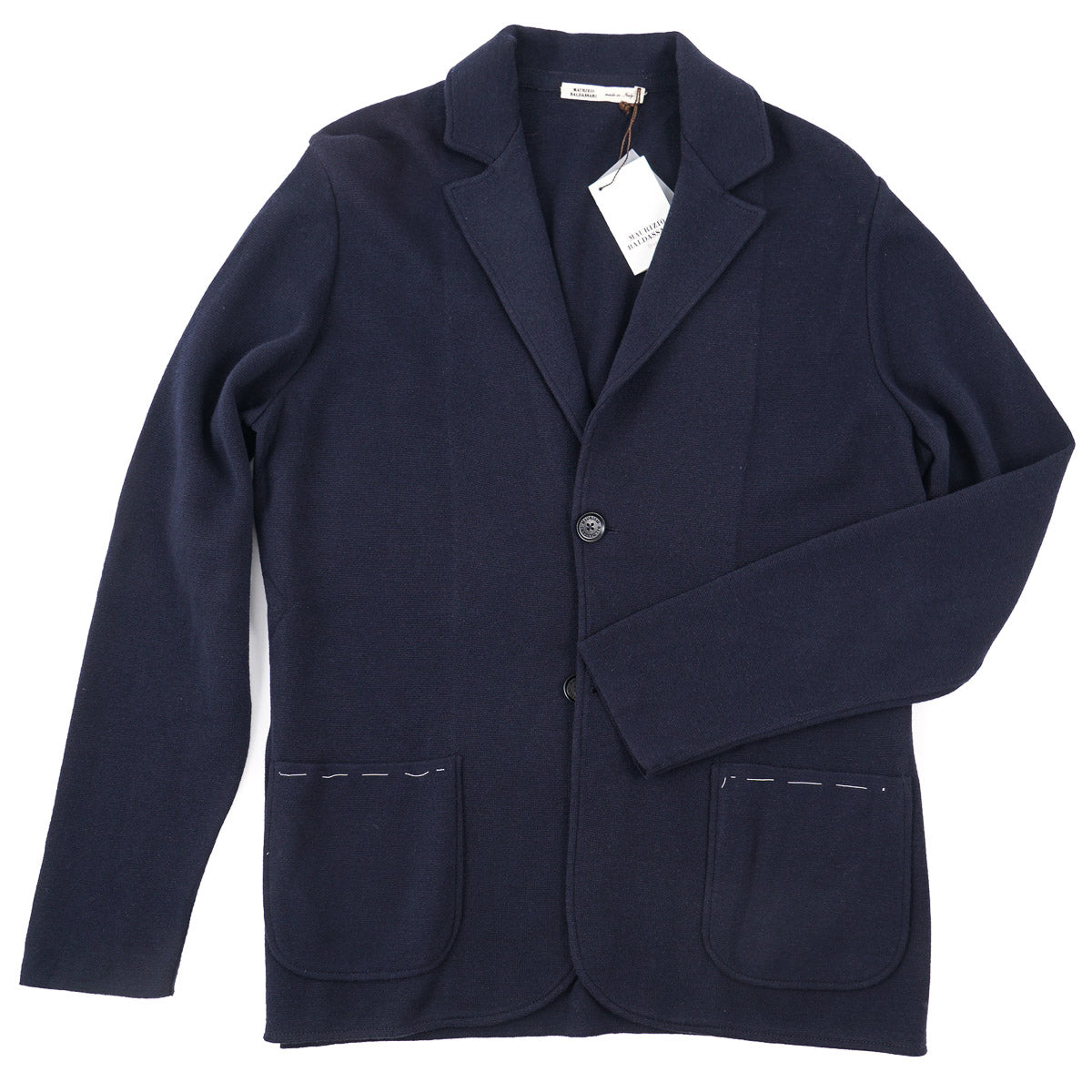 Maurizio Baldassari Knit Cardigan Sweater-Blazer - Top Shelf Apparel
