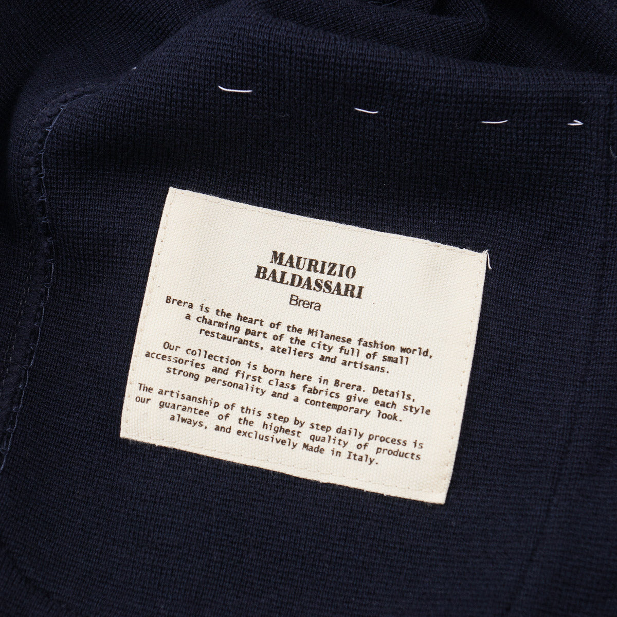 Maurizio Baldassari Knit Cardigan Sweater-Blazer - Top Shelf Apparel