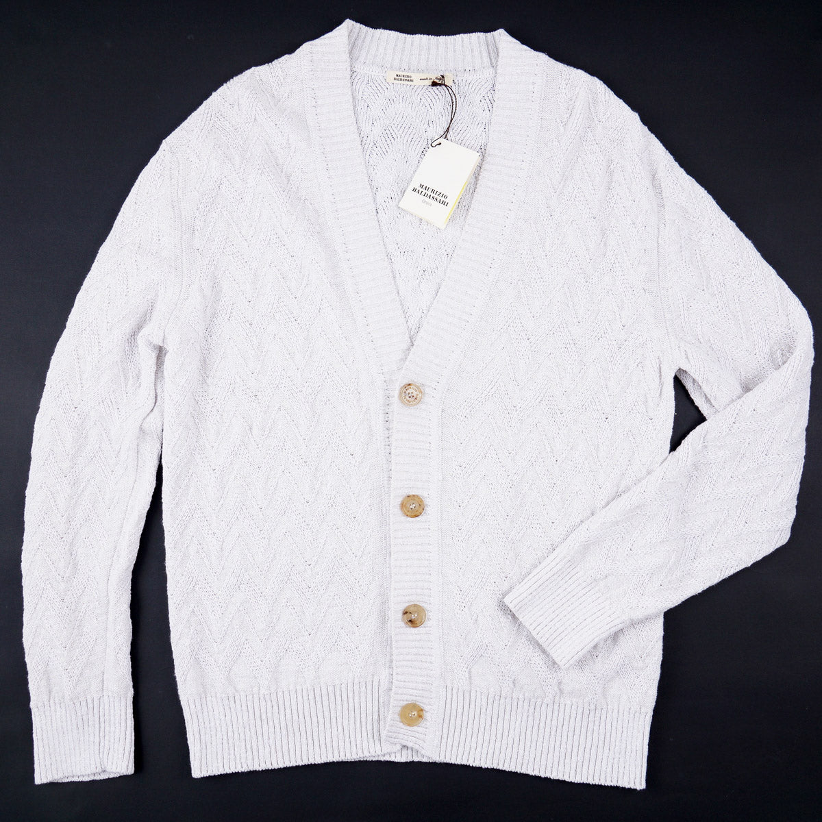 Maurizio Baldassari Knit Cardigan Sweater - Top Shelf Apparel