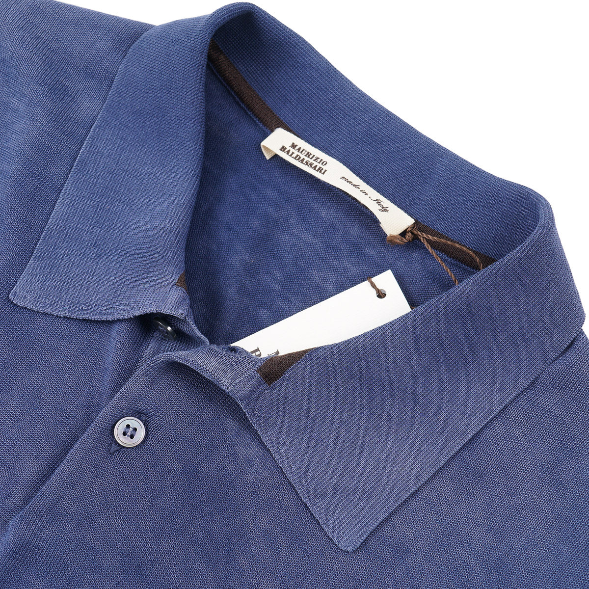 Maurizio Baldassari Knit Cotton Polo - Top Shelf Apparel