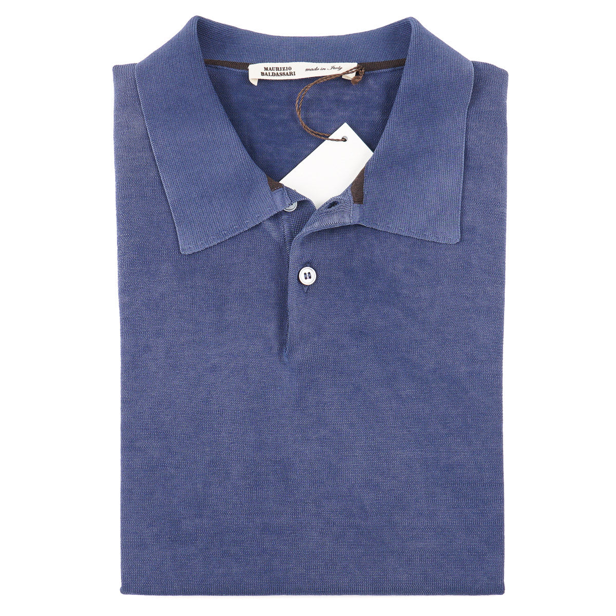 Maurizio Baldassari Knit Cotton Polo - Top Shelf Apparel