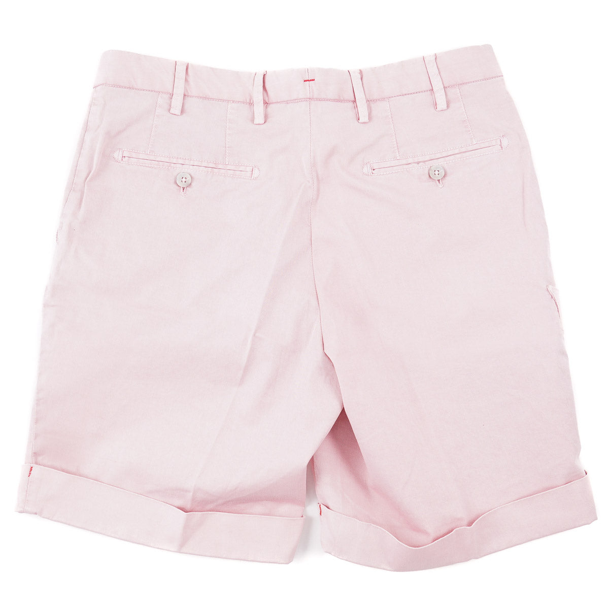 Isaia Garment-Dyed Cotton Shorts