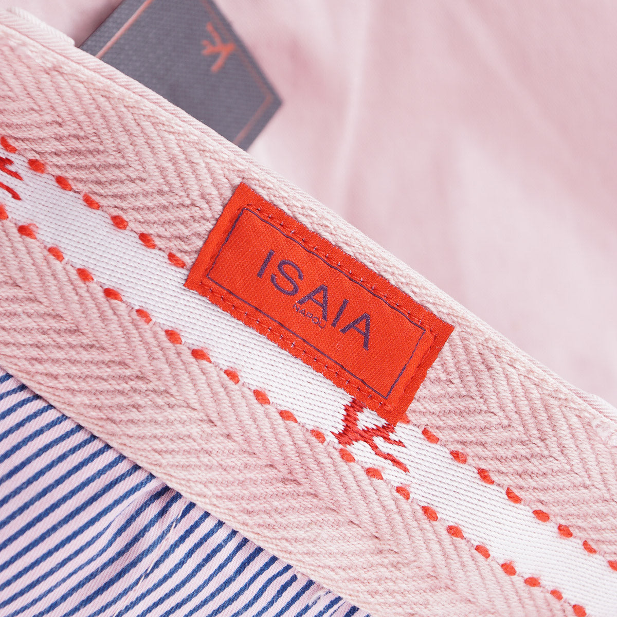 Isaia Garment-Dyed Cotton Shorts