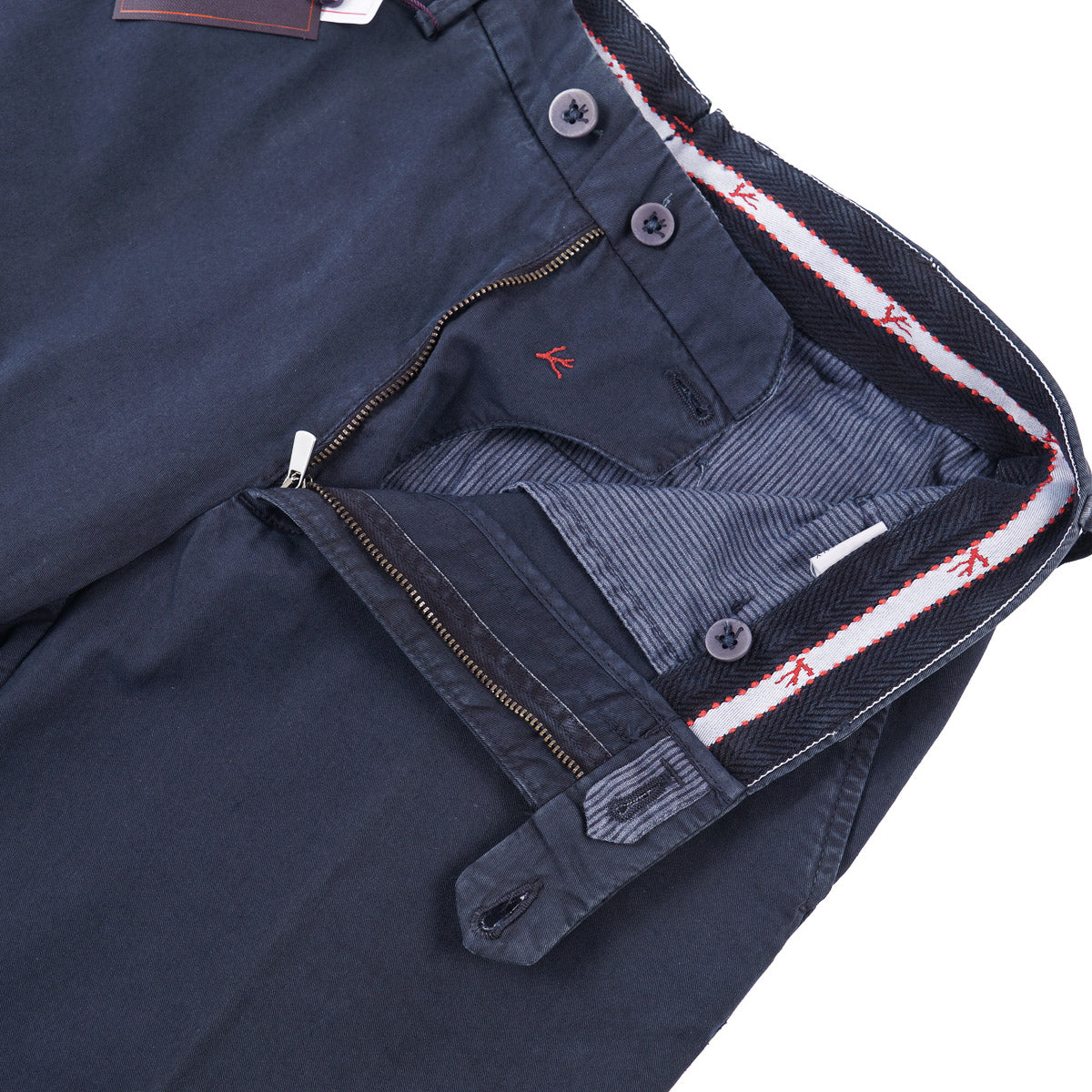Isaia Garment-Dyed Cotton Shorts