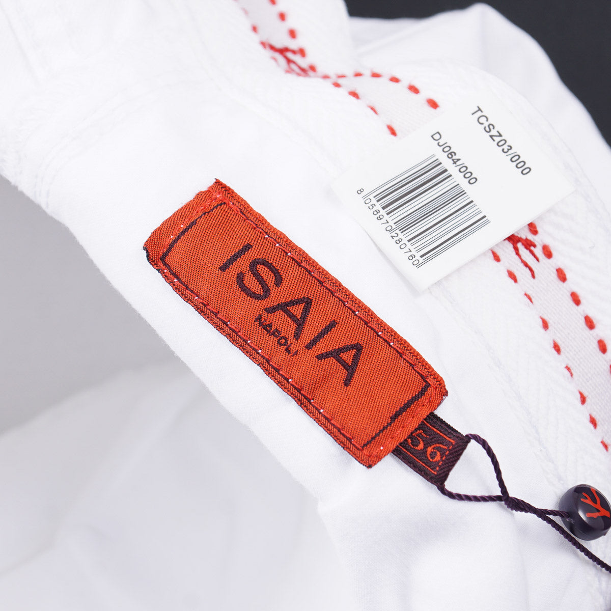 Isaia Slim Straight Fit Denim Jeans