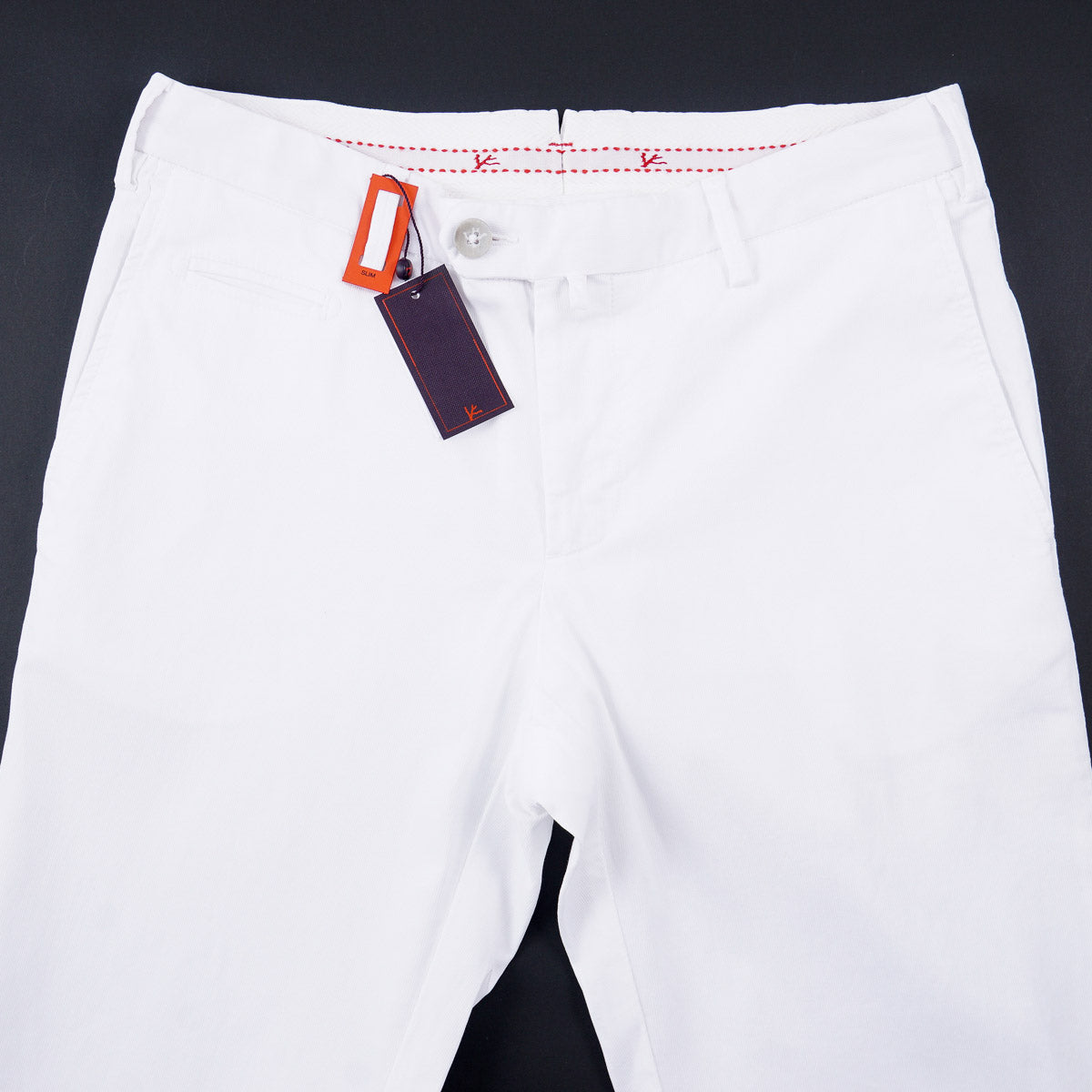 Isaia Slim-Fit Woven Cotton Chinos