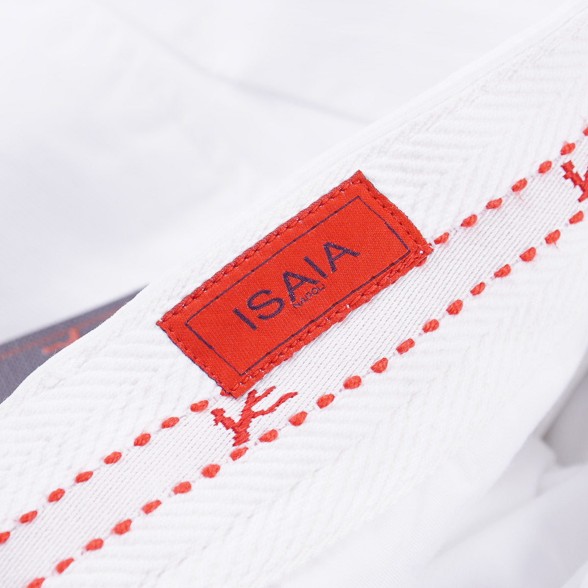 Isaia Slim-Fit Woven Cotton Chinos