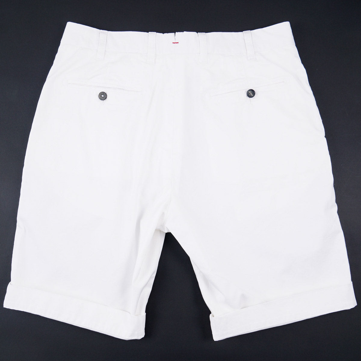 Isaia Twill Cotton Bermuda Shorts