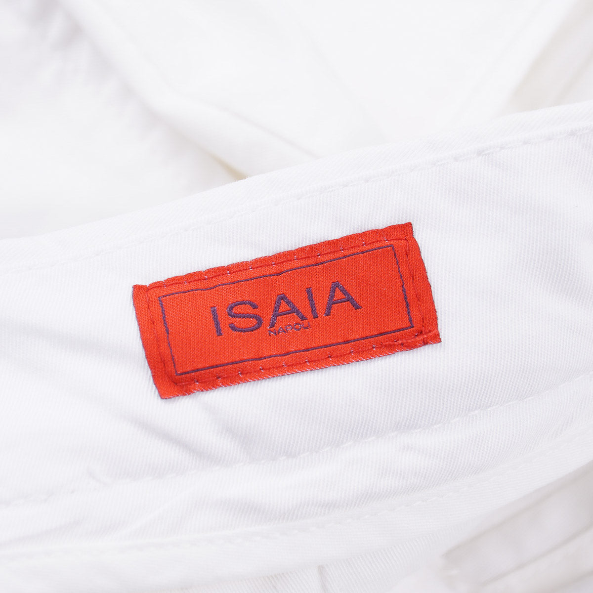 Isaia Twill Cotton Bermuda Shorts