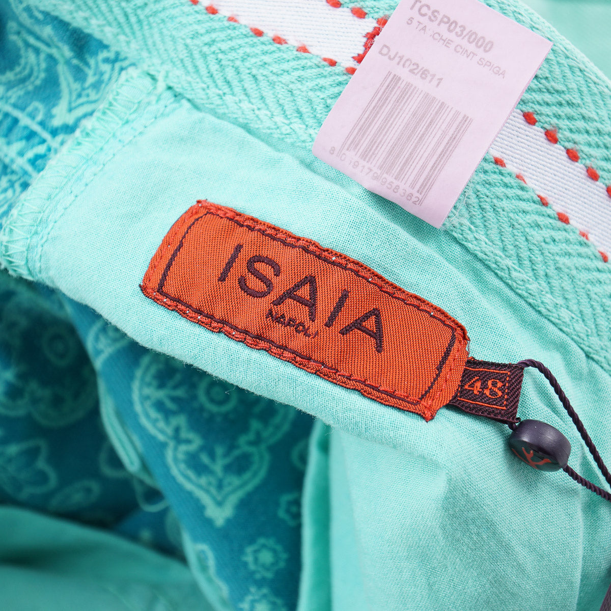 Isaia Slim-Fit Garment Dyed Denim Jeans