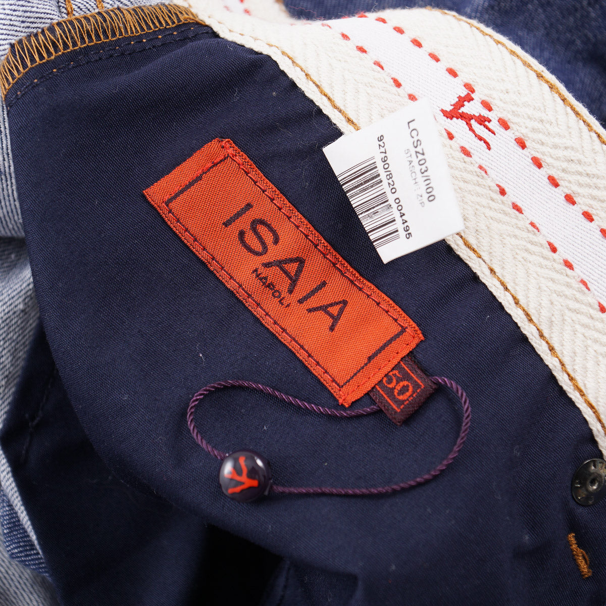 Isaia Lightweight Linen-Cotton Denim Jeans