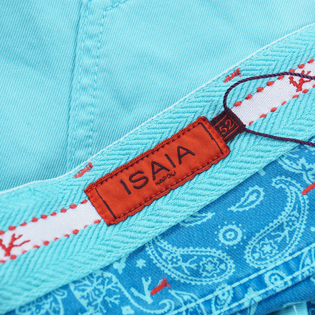 Isaia Slim-Fit Garment Dyed Denim Jeans