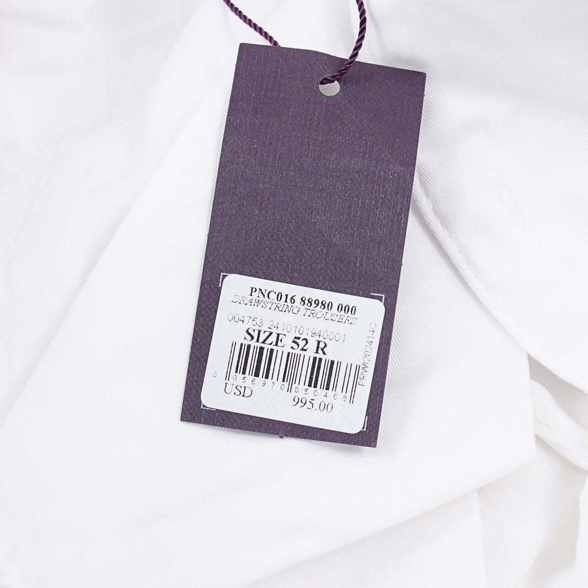 Isaia Seersucker Drawstring Waist Pants