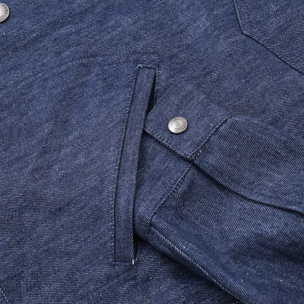 Manto 'Aragona' Linen Trucker Jacket - Top Shelf Apparel