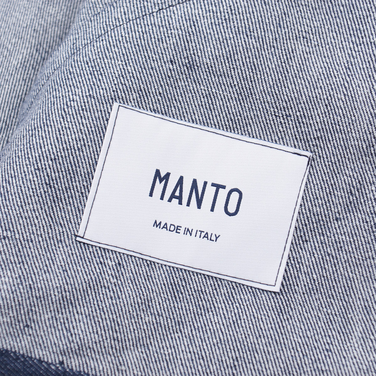 Manto 'Aragona' Linen Trucker Jacket - Top Shelf Apparel