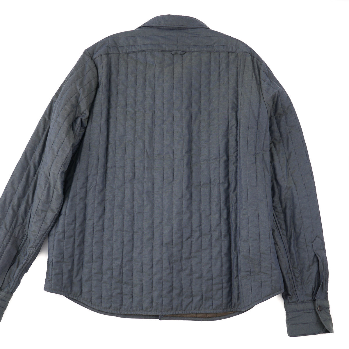 Finamore Quilted Cotton Shirt-Jacket - Top Shelf Apparel