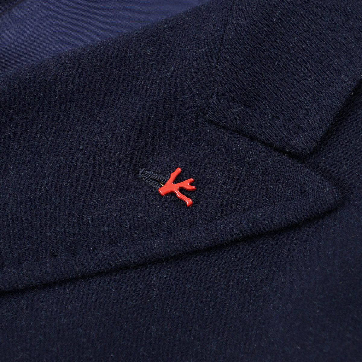 Isaia Flannel Jersey Wool Sport Coat