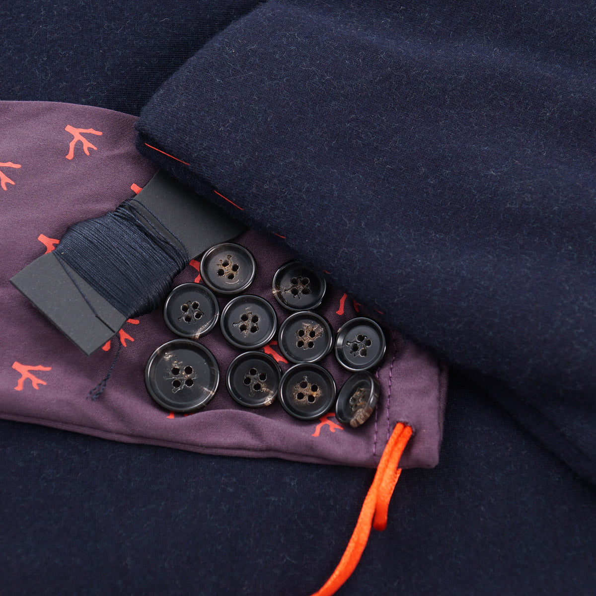 Isaia Flannel Jersey Wool Sport Coat - Top Shelf Apparel