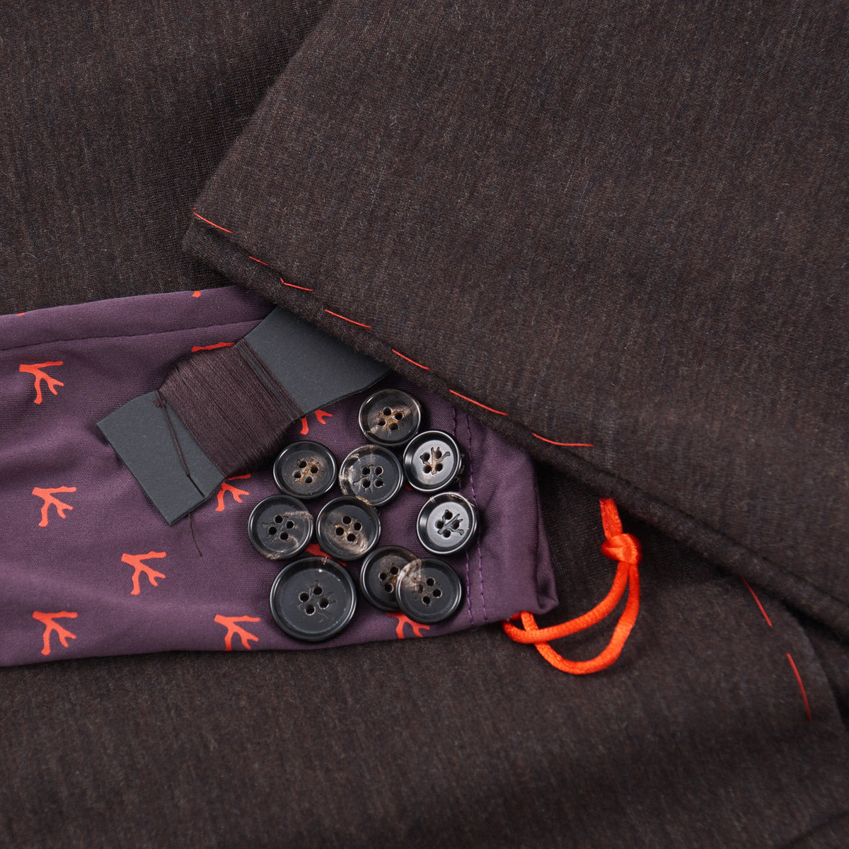 Isaia Deconstructed Jersey Wool Sport Coat
