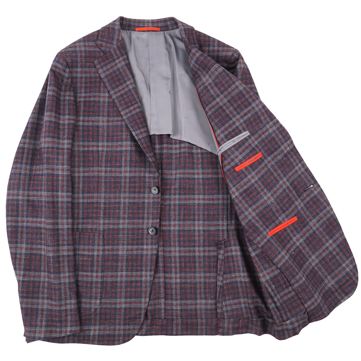 Isaia 'Capri' Wool-Silk-Cashmere-Linen Sport Coat