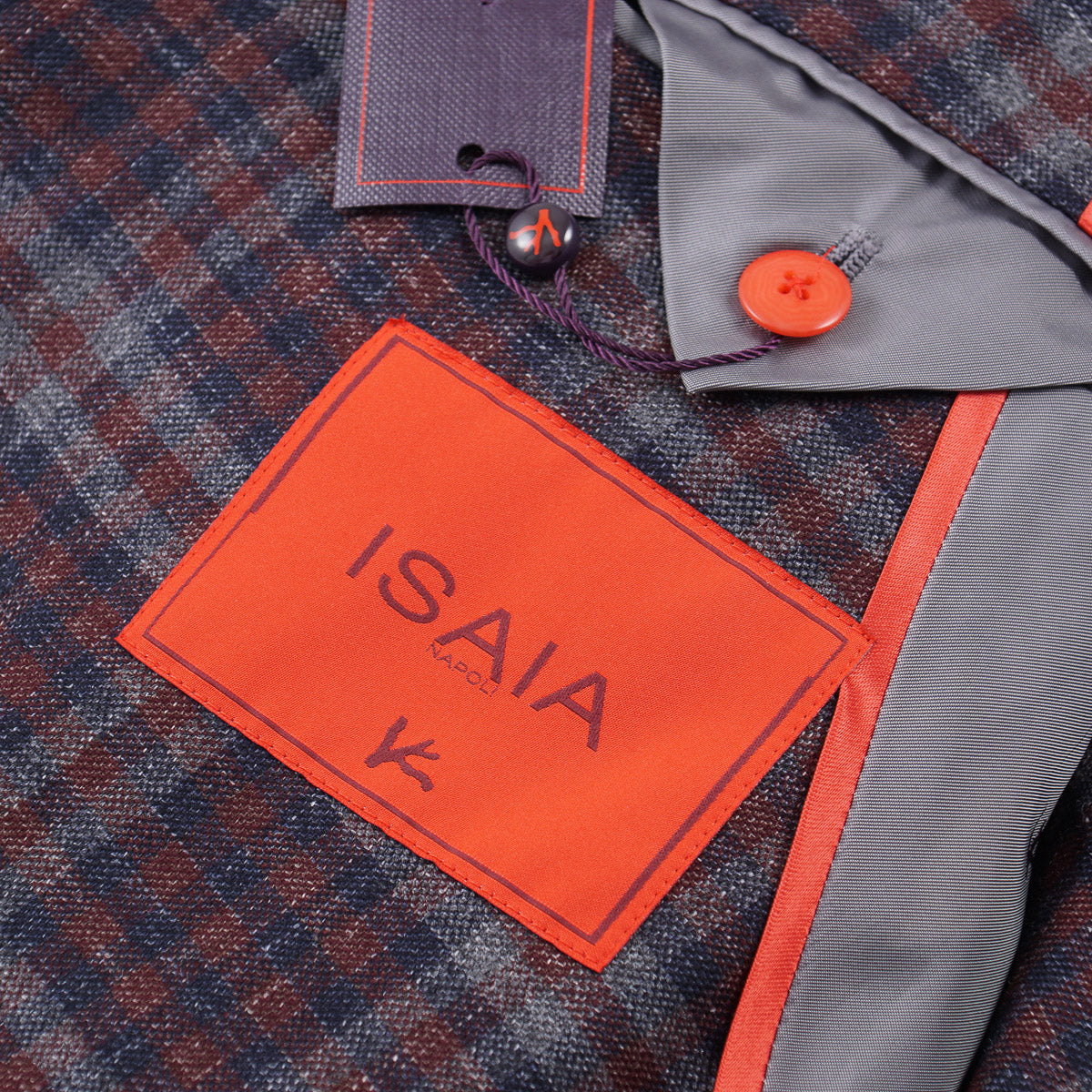 Isaia 'Capri' Wool-Silk-Cashmere-Linen Sport Coat