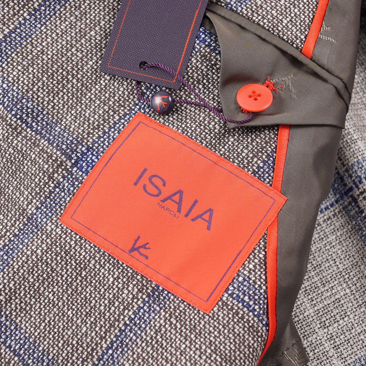 Isaia 'Capri' Wool-Silk Sport Coat