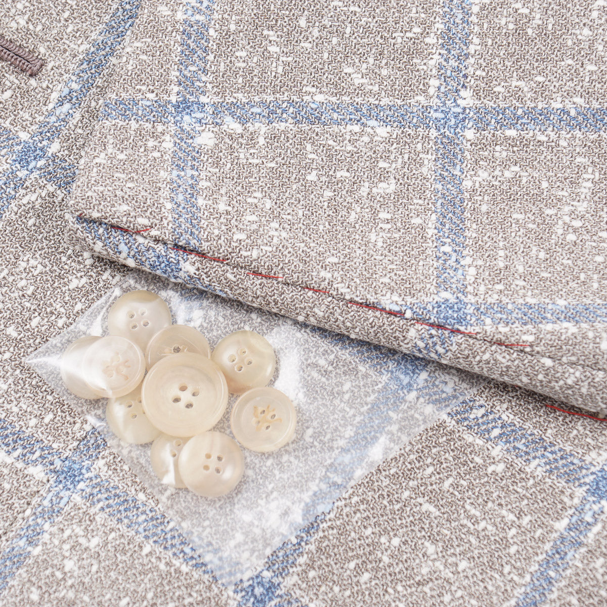 Isaia 'Marechiaro' Wool-Silk-Linen Sport Coat