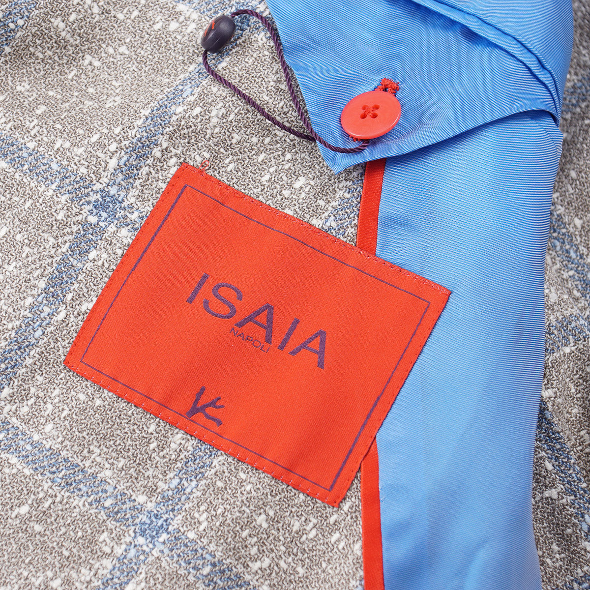 Isaia 'Marechiaro' Wool-Silk-Linen Sport Coat