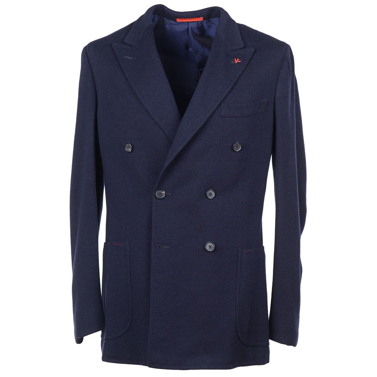 Isaia Flannel Jersey Wool Sport Coat - Top Shelf Apparel