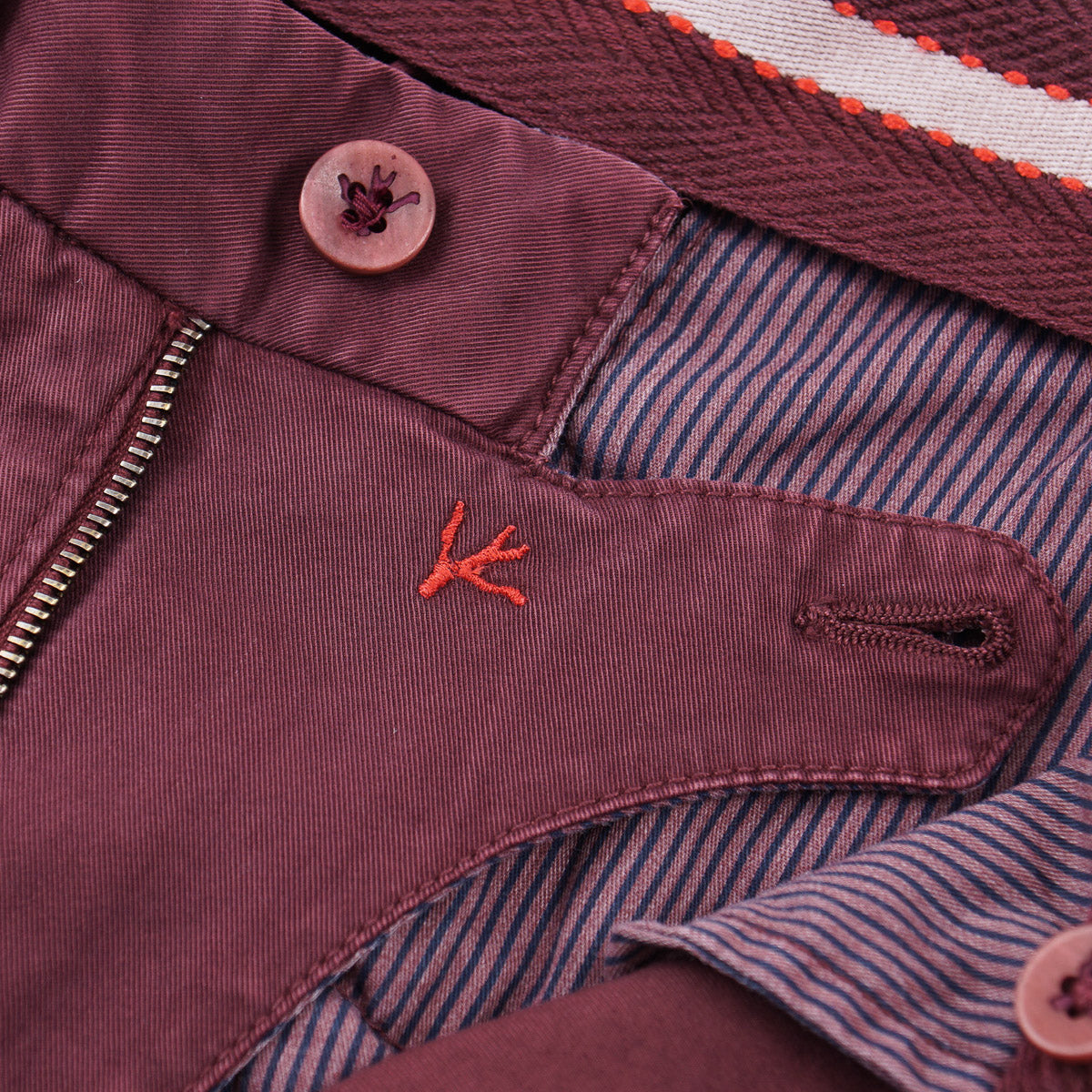 Isaia Slim-Fit Washed Cotton Chinos - Top Shelf Apparel