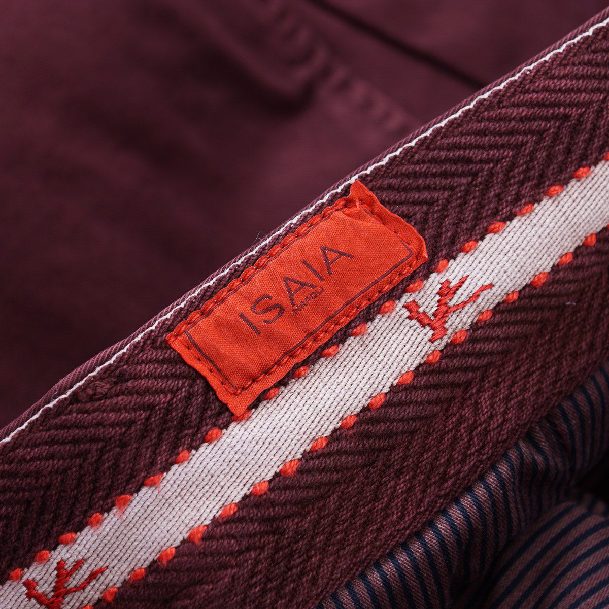 Isaia Slim-Fit Washed Cotton Chinos - Top Shelf Apparel
