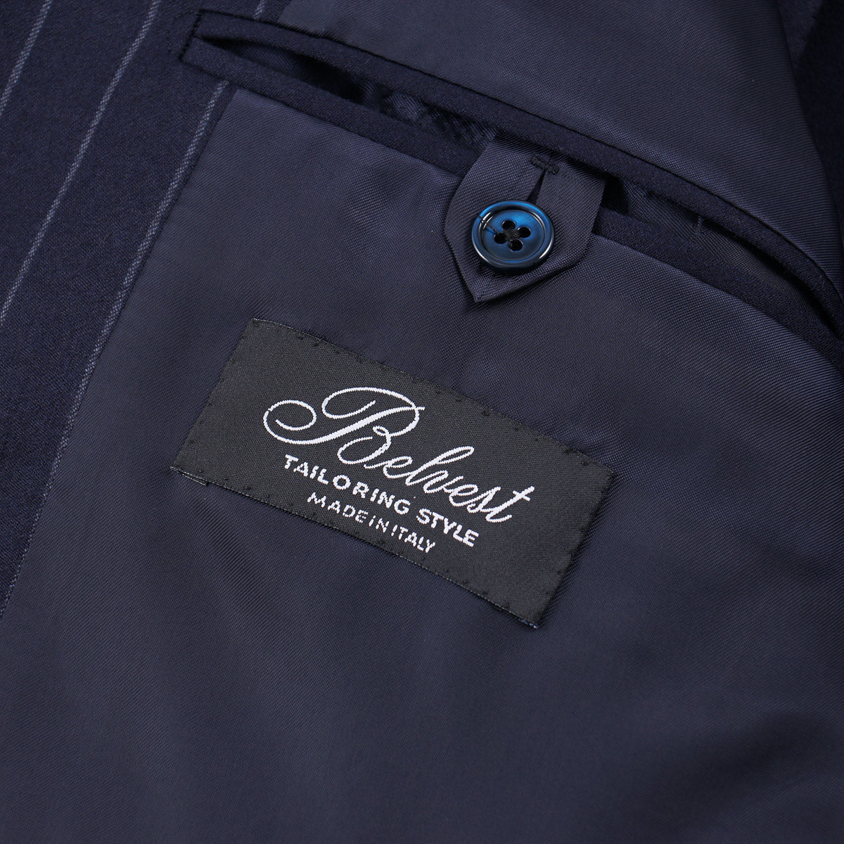 Belvest Tailored-Fit Wool Suit