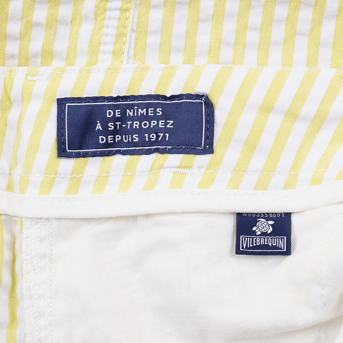 Vilebrequin Seersucker Cotton Bermuda Shorts