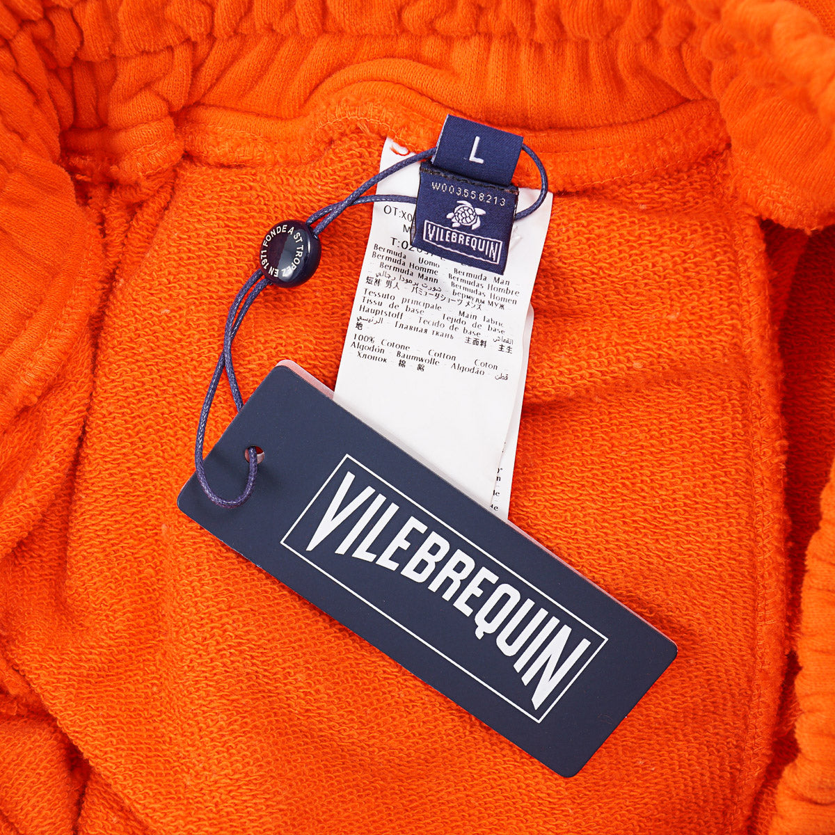 Vilebrequin Drawstring Jersey Cotton Shorts