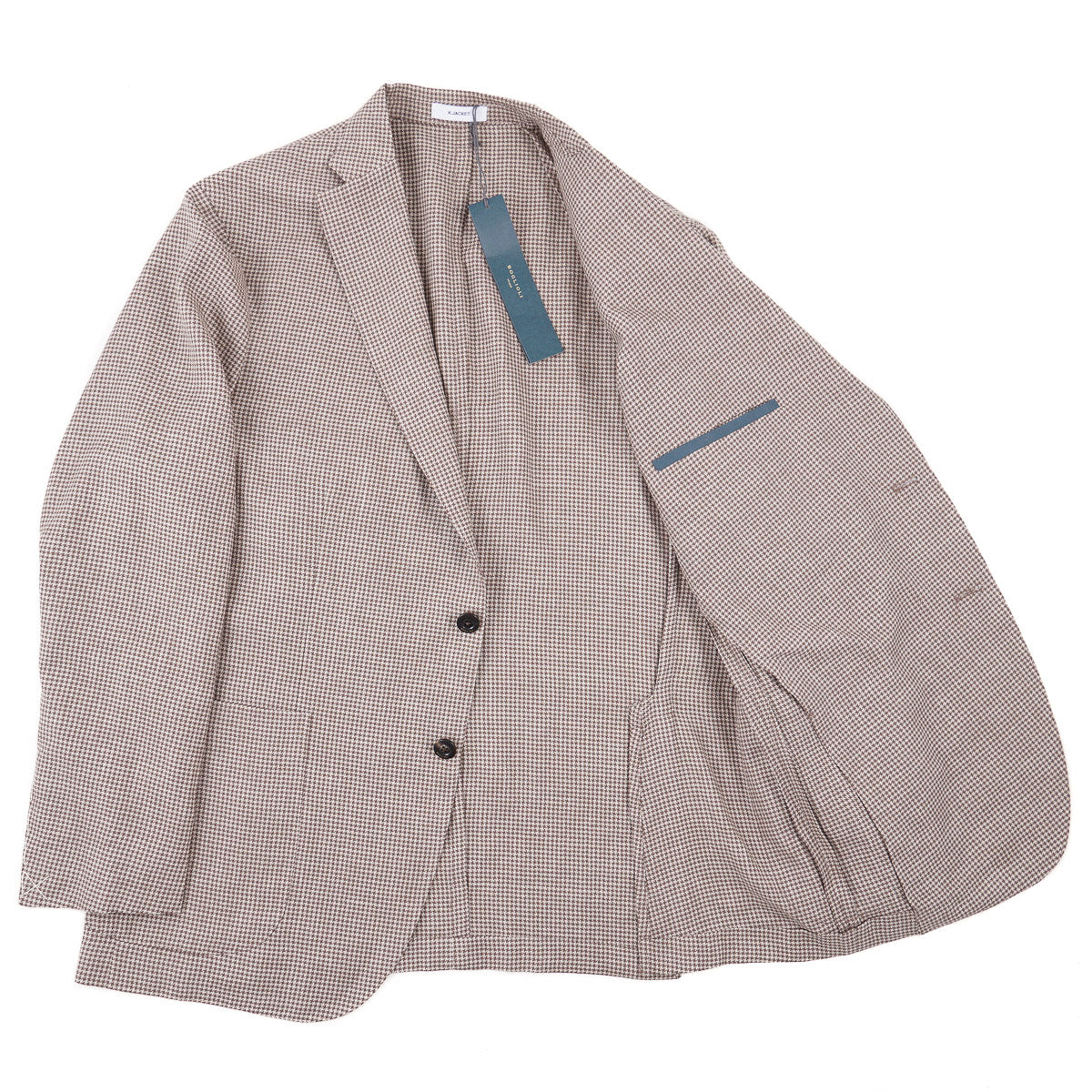 Boglioli Woven Wool-Linen-Silk 'K Jacket' - Top Shelf Apparel