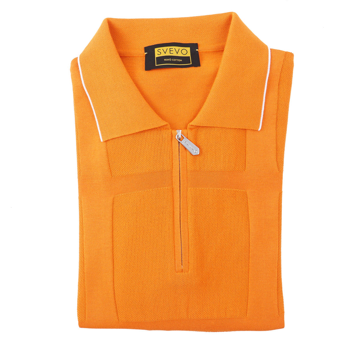 Svevo Knit Cotton Polo Sweater - Top Shelf Apparel
