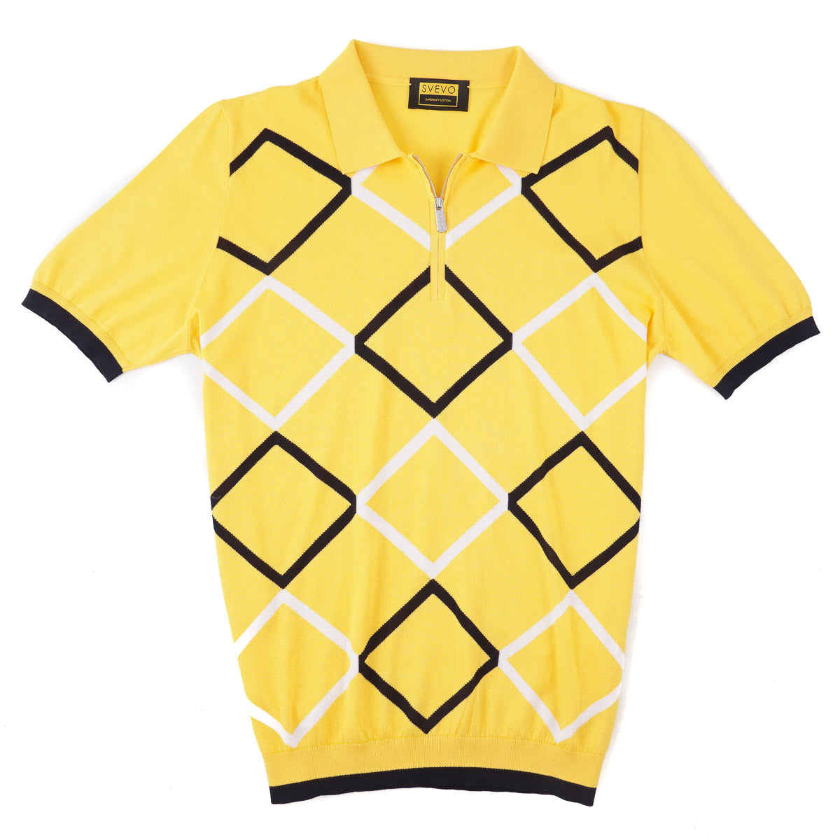 Svevo Knit Cotton Polo Sweater - Top Shelf Apparel
