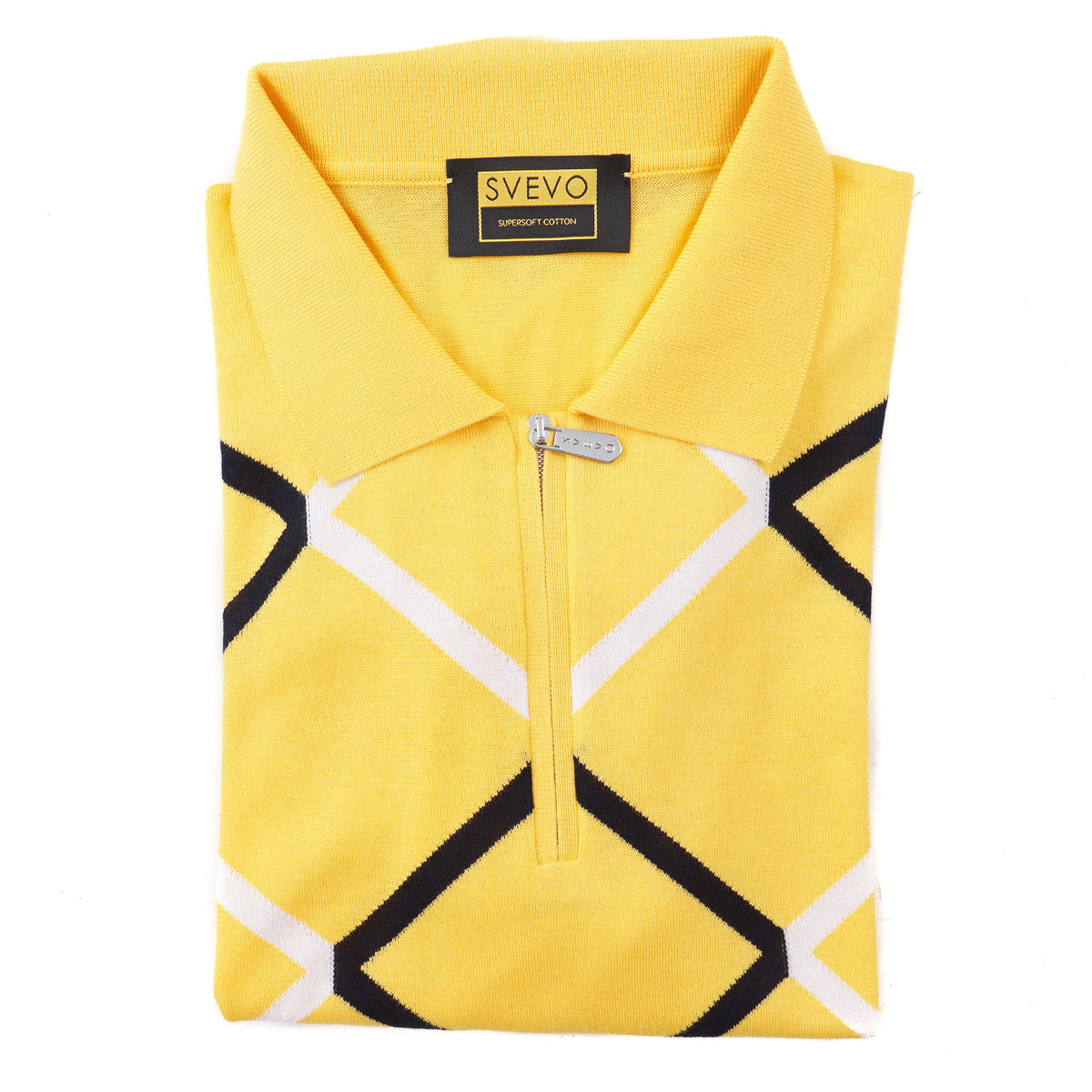 Svevo Knit Cotton Polo Sweater - Top Shelf Apparel