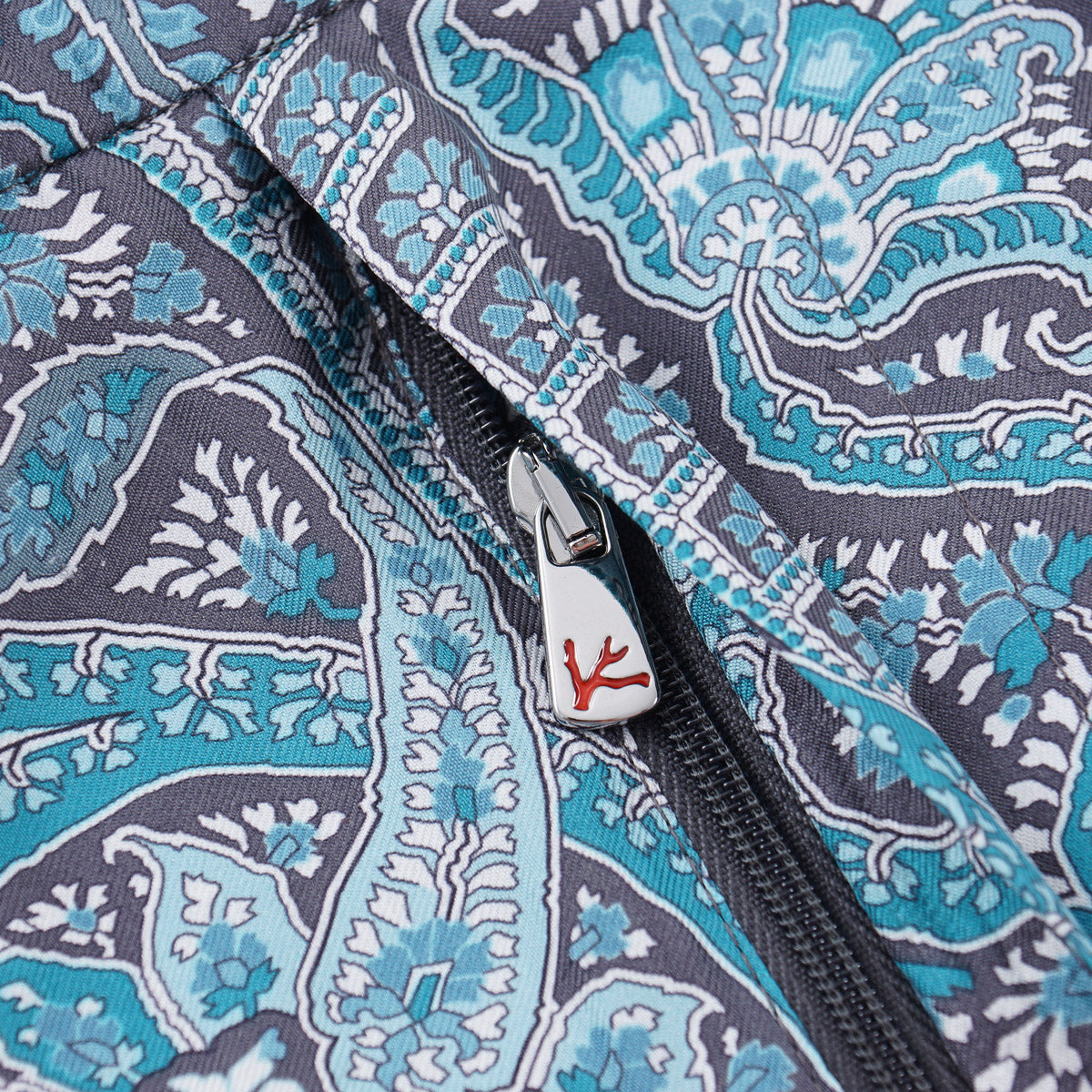 Isaia Printed Silk Drawstring Shorts - Top Shelf Apparel