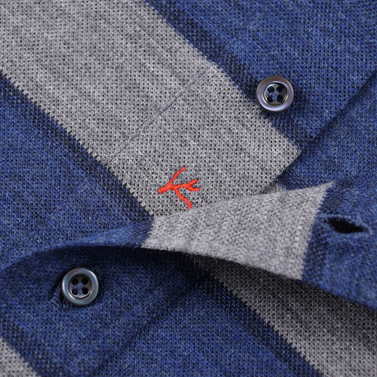 Isaia Long Sleeve Merino Wool Polo - Top Shelf Apparel