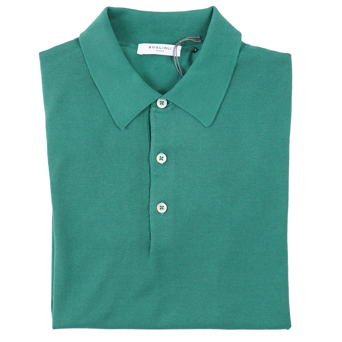 Boglioli Short Sleeve Cotton Polo Sweater - Top Shelf Apparel