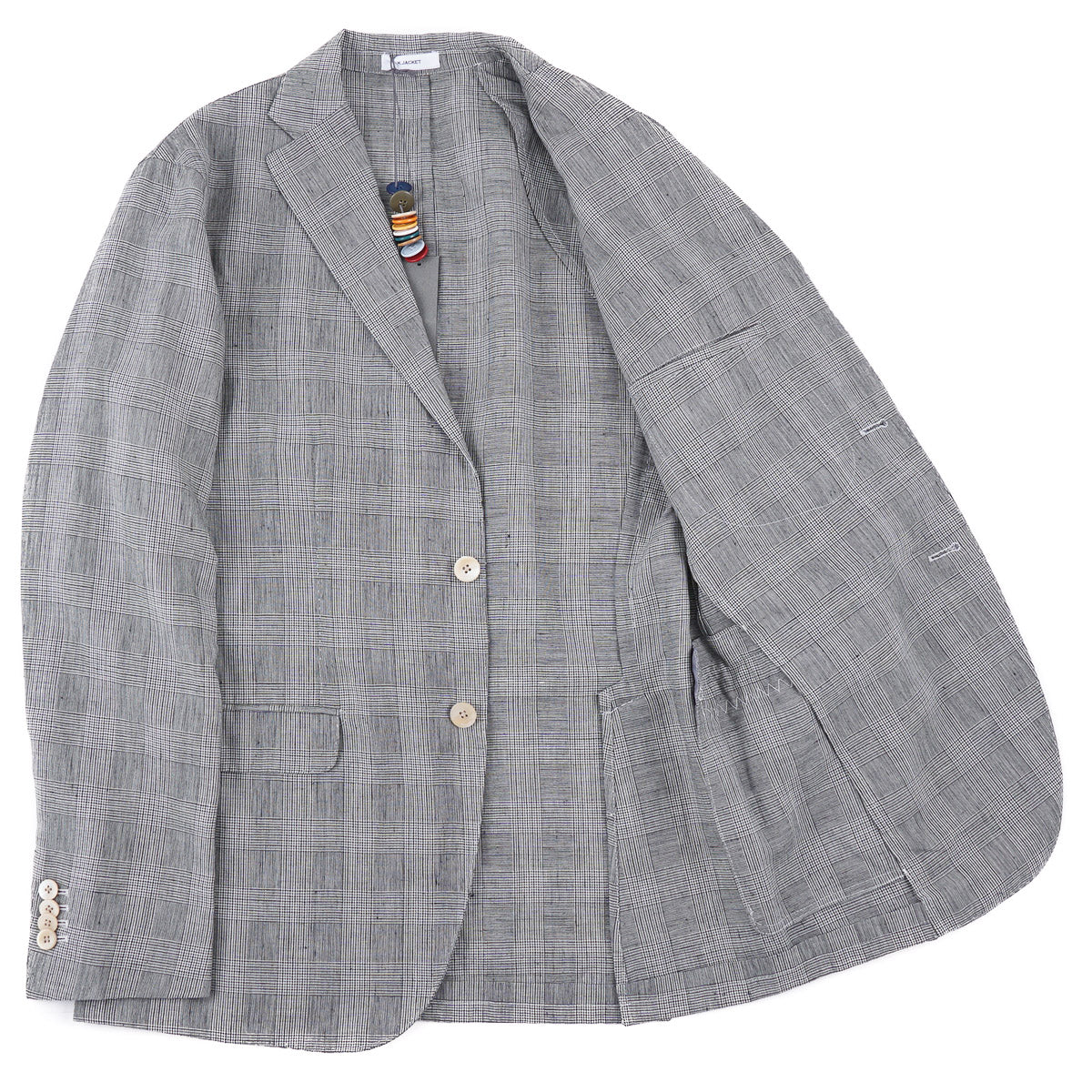 Boglioli Lightweight Wool-Linen 'K Jacket' - Top Shelf Apparel