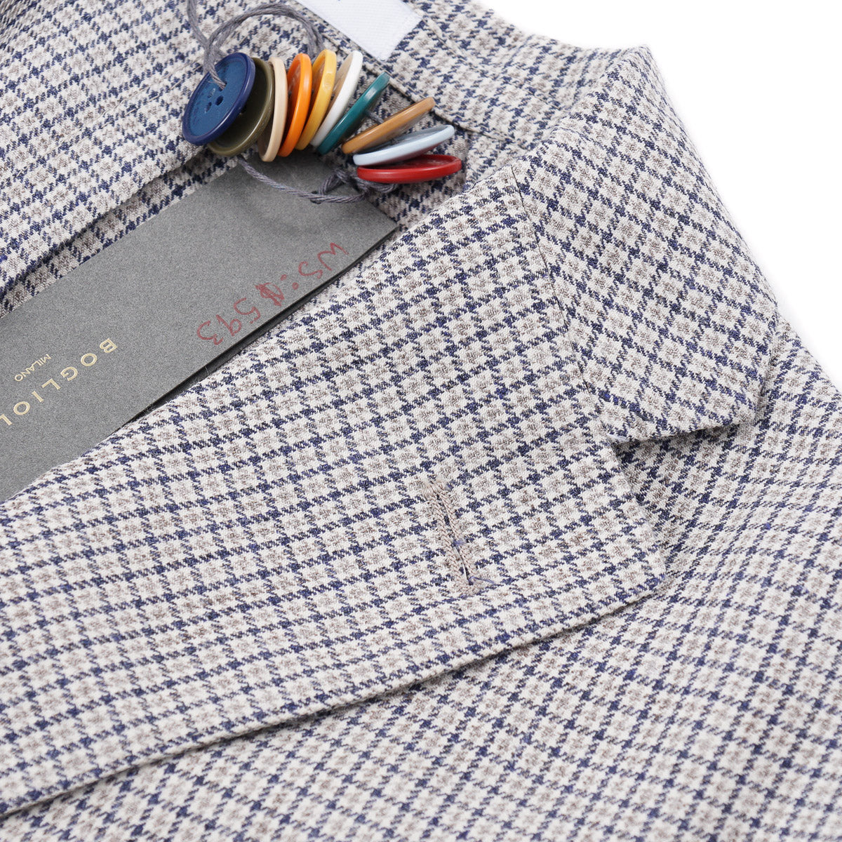 Boglioli Lightweight Wool-Linen 'K Jacket' - Top Shelf Apparel