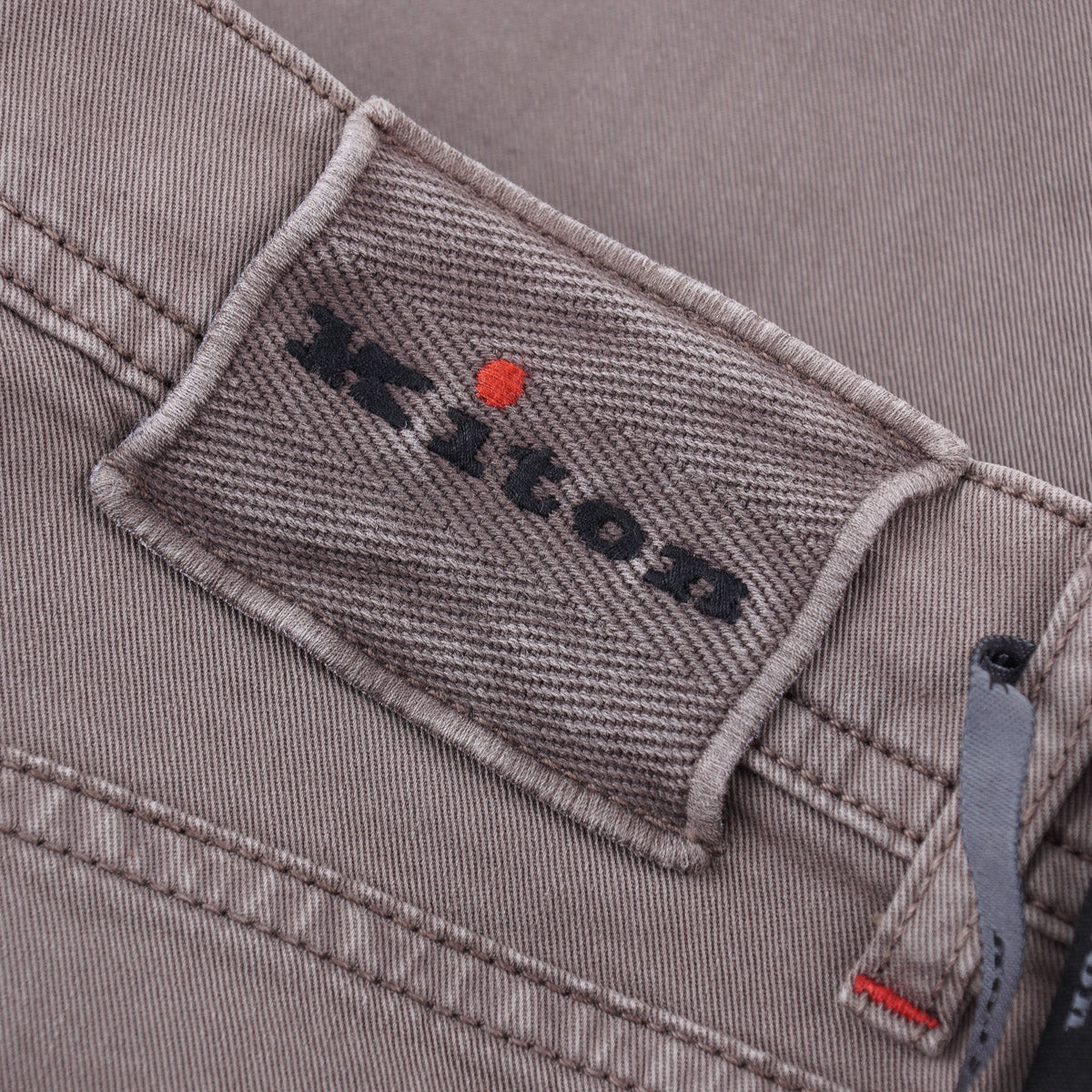 Kiton Gray Stretch Denim Jeans - Top Shelf Apparel