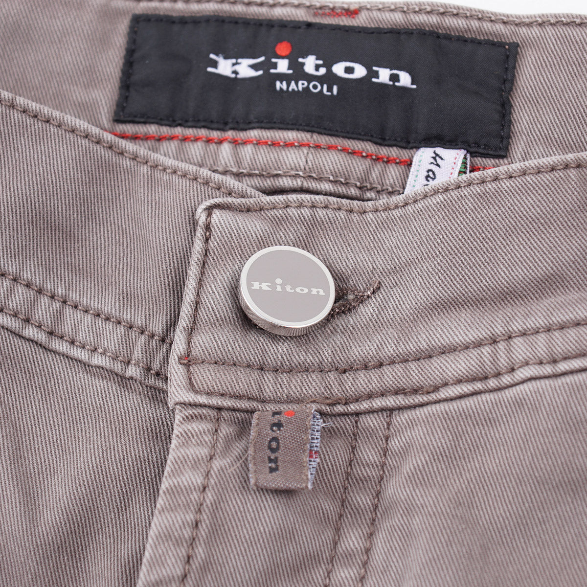 Kiton Gray Stretch Denim Jeans - Top Shelf Apparel