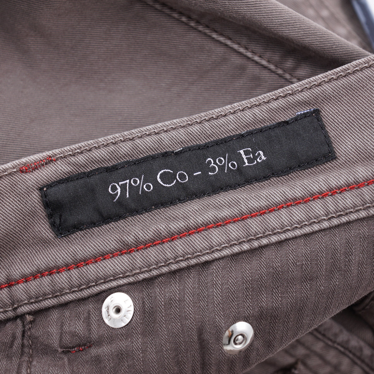 Kiton Gray Stretch Denim Jeans - Top Shelf Apparel