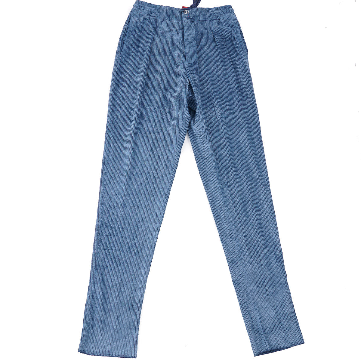 Kiton Velvety Corduroy Jogger Pants - Top Shelf Apparel