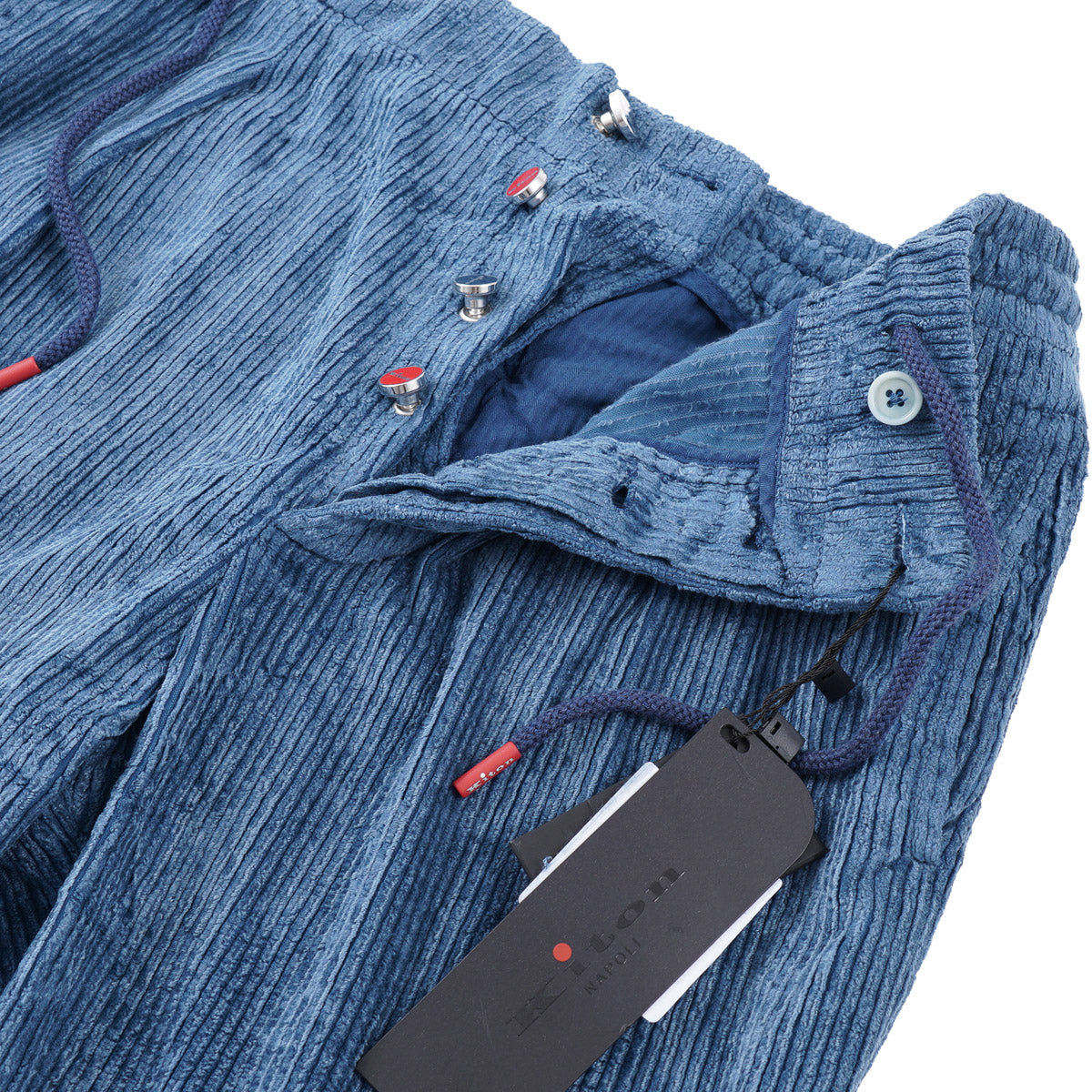 Kiton Velvety Corduroy Jogger Pants - Top Shelf Apparel