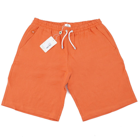Luigi Borrelli Casual Linen Shorts - Top Shelf Apparel