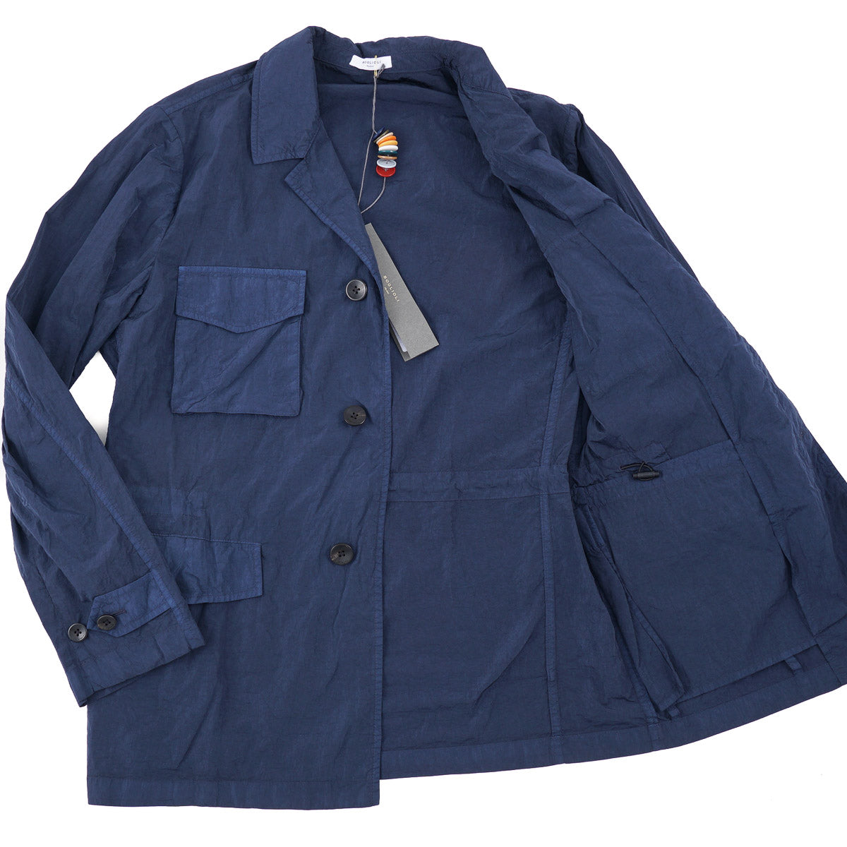 Boglioli Lightweight Nylon Field Jacket - Top Shelf Apparel